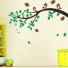 Branch Wall Sticker with Birds